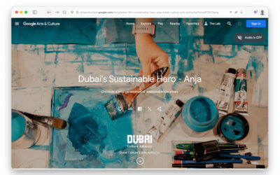 Dubai’s Sustainable Hero – Anja