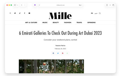6 Emirati Galleries To Check Out During Art Dubai 2023